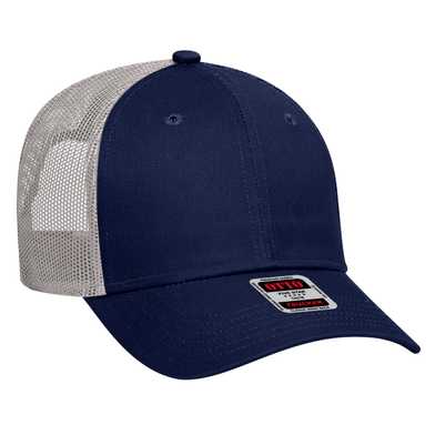 83-473 OTTO CAP 6 Panel Low Profile Mesh Back Trucker Hat 83-473 OTTO CAP 6 Panel Low Profile Mesh Back Trucker Hat