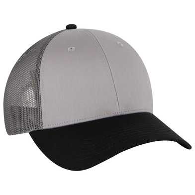 83-473 OTTO CAP 6 Panel Low Profile Mesh Back Trucker Hat 83-473 OTTO CAP 6 Panel Low Profile Mesh Back Trucker Hat