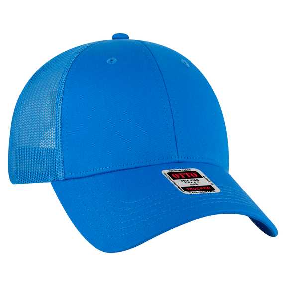 83-473 OTTO CAP 6 Panel Low Profile Mesh Back Trucker Hat 83-473 OTTO CAP 6 Panel Low Profile Mesh Back Trucker Hat