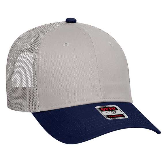 83-473 OTTO CAP 6 Panel Low Profile Mesh Back Trucker Hat 83-473 OTTO CAP 6 Panel Low Profile Mesh Back Trucker Hat