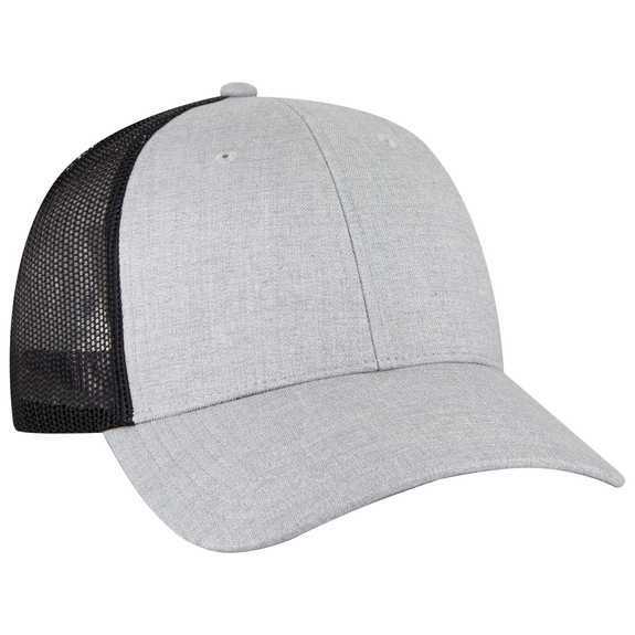 83-473 OTTO CAP 6 Panel Low Profile Mesh Back Trucker Hat 83-473 OTTO CAP 6 Panel Low Profile Mesh Back Trucker Hat