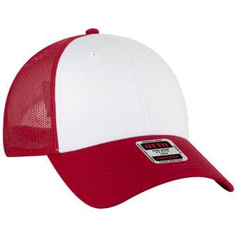 83-473 OTTO CAP 6 Panel Low Profile Mesh Back Trucker Hat