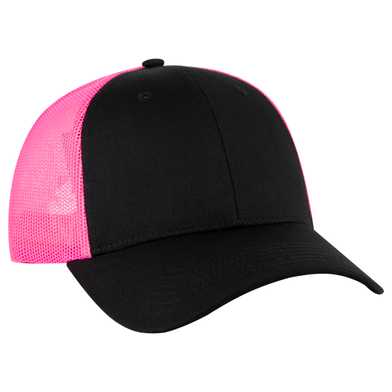 83-473 OTTO CAP 6 Panel Low Profile Mesh Back Trucker Hat 83-473 OTTO CAP 6 Panel Low Profile Mesh Back Trucker Hat