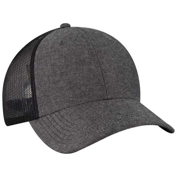 83-473 OTTO CAP 6 Panel Low Profile Mesh Back Trucker Hat 83-473 OTTO CAP 6 Panel Low Profile Mesh Back Trucker Hat