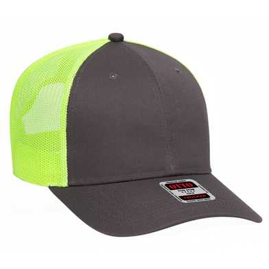 83-473 OTTO CAP 6 Panel Low Profile Mesh Back Trucker Hat 83-473 OTTO CAP 6 Panel Low Profile Mesh Back Trucker Hat
