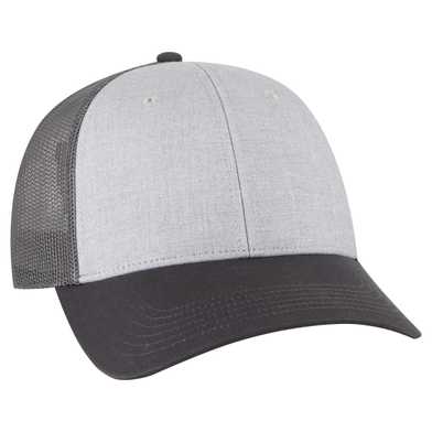 83-473 OTTO CAP 6 Panel Low Profile Mesh Back Trucker Hat 83-473 OTTO CAP 6 Panel Low Profile Mesh Back Trucker Hat