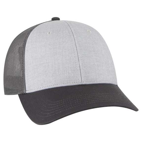 83-473 OTTO CAP 6 Panel Low Profile Mesh Back Trucker Hat 83-473 OTTO CAP 6 Panel Low Profile Mesh Back Trucker Hat