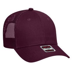 83-473 OTTO CAP 6 Panel Low Profile Mesh Back Trucker Hat 83-473 OTTO CAP 6 Panel Low Profile Mesh Back Trucker Hat