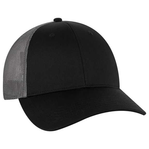 83-473 OTTO CAP 6 Panel Low Profile Mesh Back Trucker Hat 83-473 OTTO CAP 6 Panel Low Profile Mesh Back Trucker Hat