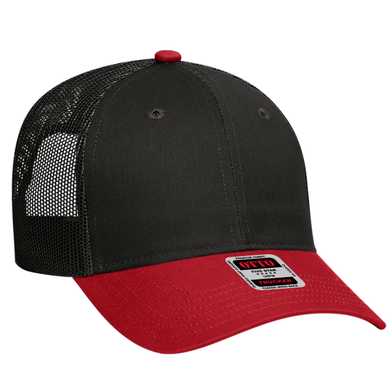 83-473 OTTO CAP 6 Panel Low Profile Mesh Back Trucker Hat 83-473 OTTO CAP 6 Panel Low Profile Mesh Back Trucker Hat