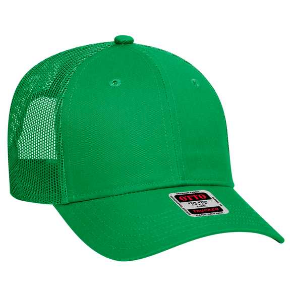 83-473 OTTO CAP 6 Panel Low Profile Mesh Back Trucker Hat 83-473 OTTO CAP 6 Panel Low Profile Mesh Back Trucker Hat