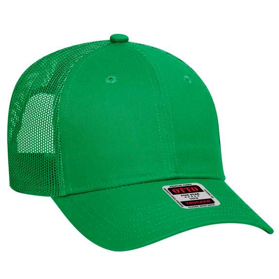 83-473 OTTO CAP 6 Panel Low Profile Mesh Back Trucker Hat 83-473 OTTO CAP 6 Panel Low Profile Mesh Back Trucker Hat
