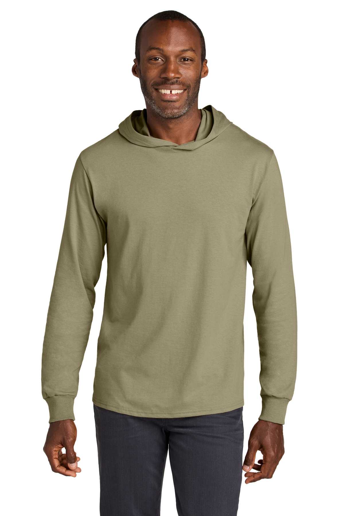 Jerzees Classics ™  Unisex Cotton Long Sleeve Hooded T-Shirt 363LH