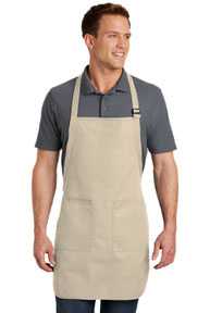 Port Authority Full-Length Apron with Pockets.  A500
