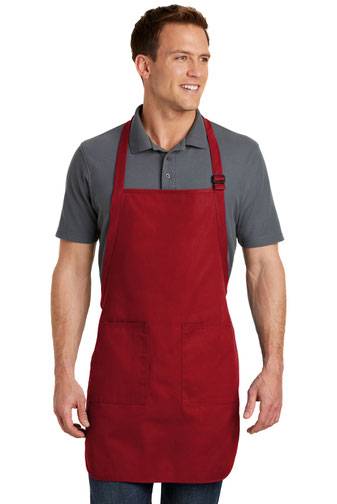 Port Authority Full-Length Apron with Pockets.  A500