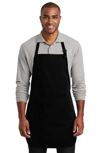 Port Authority  &#174;  Full-Length Two-Pocket Bib Apron. A600