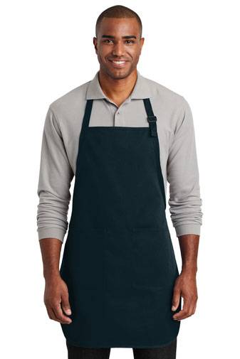 Port Authority  ®  Medium-Length Two-Pocket Bib Apron. A601