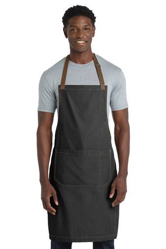 Port Authority Market Full-Length Bib Apron. A800