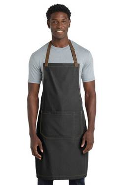 Port Authority Market Full-Length Bib Apron. A800 Port Authority Market Full-Length Bib Apron. A800