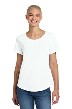 Allmade ® Women's Relaxed Tri-Blend Scoop Neck Tee AL2015 Allmade ® Women's Relaxed Tri-Blend Scoop Neck Tee AL2015