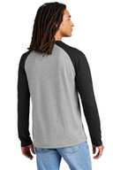 Allmade ®  Unisex Tri-Blend Long Sleeve Colorblock Raglan AL6009
