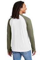 Allmade ®  Unisex Tri-Blend Long Sleeve Colorblock Raglan AL6009