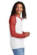 Allmade ®  Unisex Tri-Blend Long Sleeve Colorblock Raglan AL6009