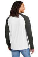 Allmade ®  Unisex Tri-Blend Long Sleeve Colorblock Raglan AL6009