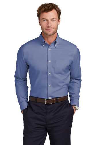 Brooks Brothers &#174;  Wrinkle-Free Stretch Pinpoint Shirt BB18000