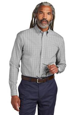 Brooks Brothers ® Wrinkle-Free Stretch Patterned Shirt BB18008 Brooks Brothers ® Wrinkle-Free Stretch Patterned Shirt BB18008