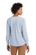 Brooks Brothers ®  Women's Open-Neck Satin Blouse BB18009