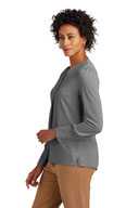 Brooks Brothers ®  Women's Open-Neck Satin Blouse BB18009