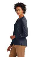 Brooks Brothers ®  Women's Open-Neck Satin Blouse BB18009