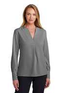 Brooks Brothers ®  Women's Open-Neck Satin Blouse BB18009