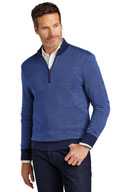 Brooks Brothers ®  Washable Merino Birdseye 1/4-Zip Sweater BB18412