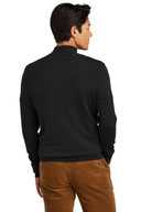 Brooks Brothers ®  Washable Merino Birdseye 1/4-Zip Sweater BB18412