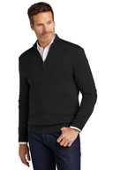 Brooks Brothers ®  Washable Merino Birdseye 1/4-Zip Sweater BB18412