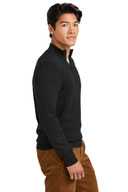 Brooks Brothers ®  Washable Merino Birdseye 1/4-Zip Sweater BB18412