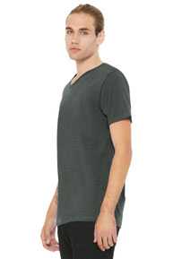 BELLA+CANVAS ®  Unisex Heather CVC V-Neck Tee BC3005CVC