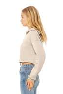 BELLA+CANVAS  ®  Women's Sponge Fleece Cropped Fleece Hoodie. BC7502