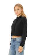 BELLA+CANVAS  ®  Women's Sponge Fleece Cropped Fleece Hoodie. BC7502