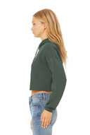 BELLA+CANVAS  ®  Women's Sponge Fleece Cropped Fleece Hoodie. BC7502