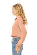 BELLA+CANVAS  ®  Women's Sponge Fleece Cropped Fleece Hoodie. BC7502