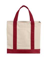 Port Authority ®  Cotton Canvas Two-Tone Tote BG429