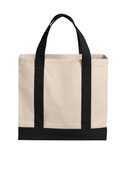 Port Authority ®  Cotton Canvas Two-Tone Tote BG429
