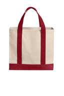 Port Authority ®  Cotton Canvas Two-Tone Tote BG429