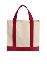 Port Authority ®  Cotton Canvas Two-Tone Tote BG429