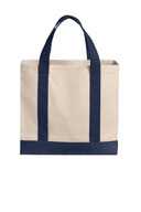 Port Authority ®  Cotton Canvas Two-Tone Tote BG429