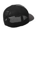 Port Authority  Flexfit  Melange Mesh Back Trucker Cap C302