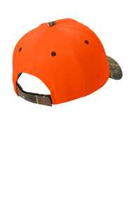 Port Authority  Enhanced Visibility Cap with Camo Brim. C804